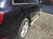 Audi Q7 2015–2026 Sānu sliekšņi Maya V2 (2 gab., alumīnijs) foto 5