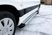Citroen Berlingo 1996–2008 Sānu sliekšņi Maya V2 (2 gab., alumīnijs) foto 2