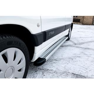 Sānu sliekšņi Maya V2 (2 gab., alumīnijs) Citroen Berlingo 1996–2008 foto 2