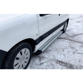 Sānu sliekšņi Maya V2 (2 gab., alumīnijs) Citroen Berlingo 1996–2008 foto 1