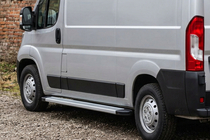 Citroen Jumper 2007–2025 Sānu sliekšņi Maya V2 (2 gab., alumīnijs) foto 1