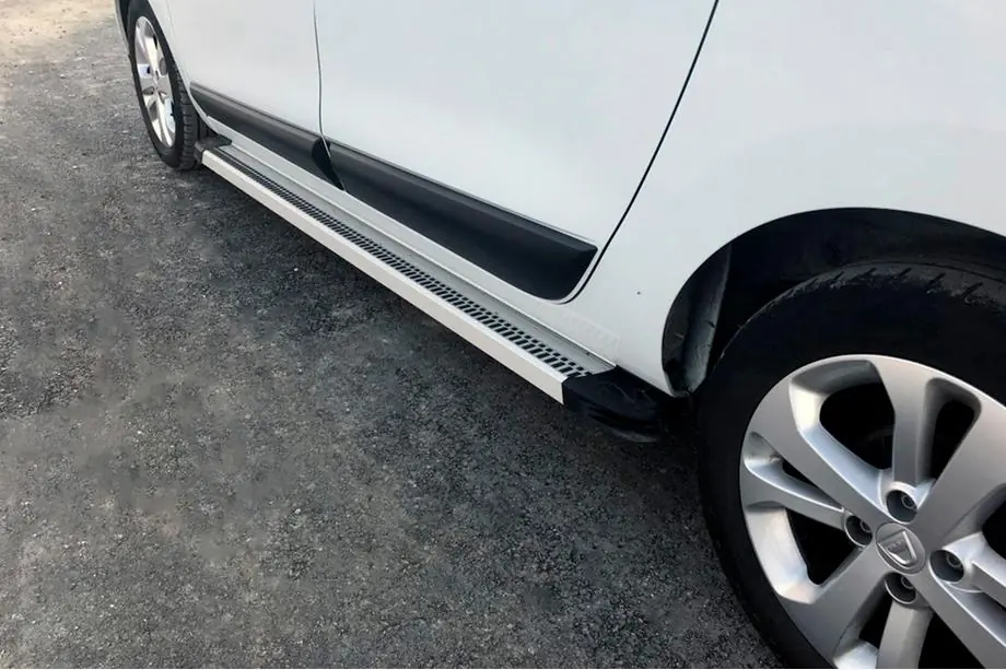 Dacia Lodgy 2012–2022 Sānu sliekšņi Maya V2 (2 gab., alumīnijs) Foto 4