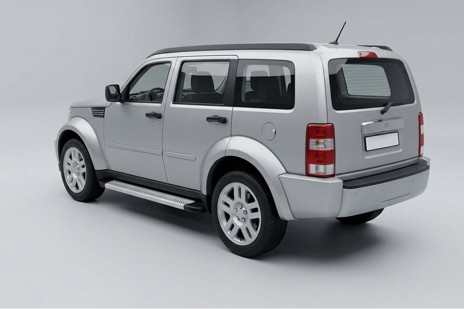 Dodge Nitro 2006–2011 Sānu sliekšņi Maya V2 (2 gab., alumīnijs) Image