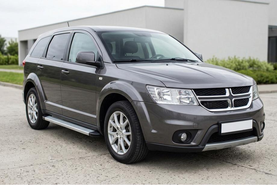 Dodge Journey 2008–2020 Sānu sliekšņi Maya V2 (2 gab., alumīnijs) Image