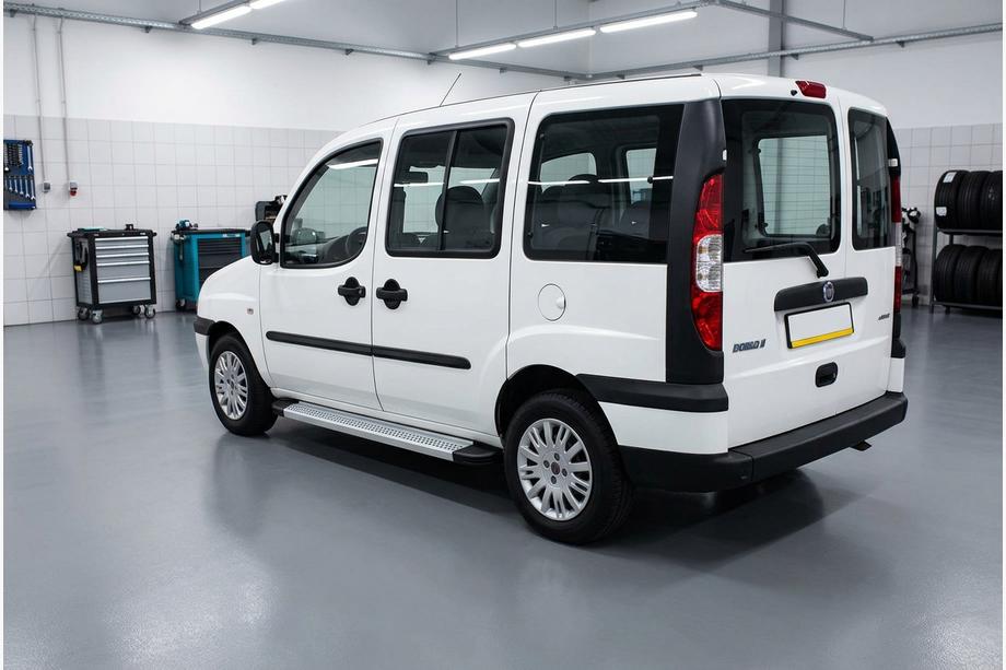 Fiat Doblo I 2001–2005 Sānu sliekšņi Maya V2 (2 gab., alumīnijs) Image
