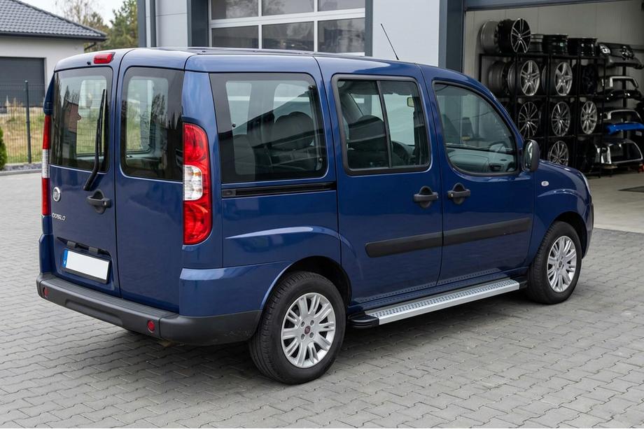Fiat Doblo I 2005–2010 Sānu sliekšņi Maya V2 (2 gab., alumīnijs) Image