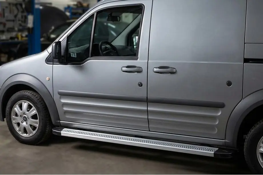Ford Connect 2010–2013 Sānu sliekšņi Maya V2 (2 gab., alumīnijs) Image