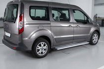 Ford Connect 2014–2021 Sānu sliekšņi Maya V2 (2 gab., alumīnijs) Standarta bāze foto 1