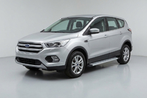 Ford Kuga/Escape 2013–2019 Sānu pakāpieni Maya V2 (2 gab., alumīnijs) Ar melnām durvju līstēm foto 1