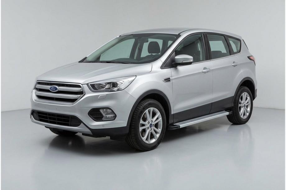 Ford Kuga/Escape 2013–2019 Sānu pakāpieni Maya V2 (2 gab., alumīnijs) Ar melnām durvju līstēm Image