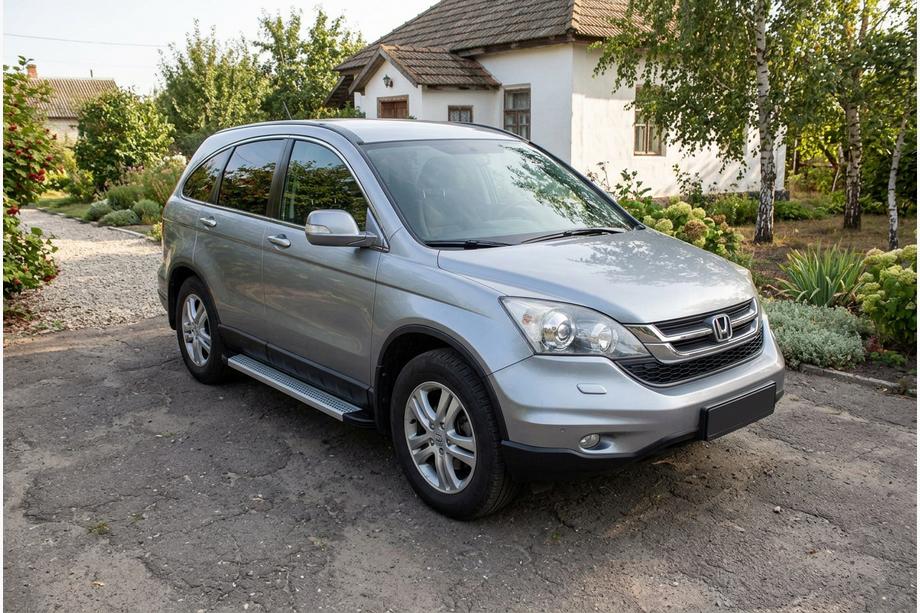 Honda CRV 2007–2011 Sānu sliekšņi Maya V2 (2 gab., alumīnijs) Image