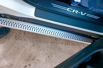 Honda CRV 2012–2016 Sānu sliekšņi Maya V2 (2 gab., alumīnijs) foto 3