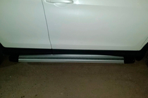 Honda CRV 2012–2016 Sānu sliekšņi Maya V2 (2 gab., alumīnijs) foto 6