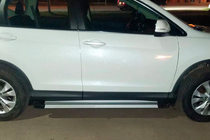 Honda CRV 2012–2016 Sānu sliekšņi Maya V2 (2 gab., alumīnijs) foto 7