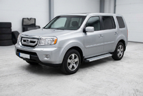 Honda Pilot 2008–2015 Sānu sliekšņi Maya V2 (2 gab., alumīnijs) foto 1