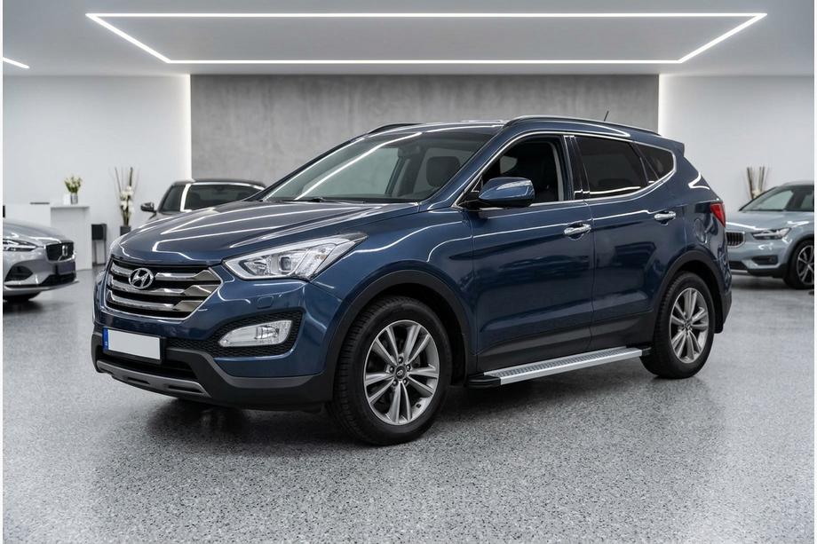 Hyundai Santa Fe 3 2012–2018 Sānu sliekšņi Maya V2 (2 gab., alumīnijs) Image