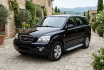 Kia Sorento I BL 2002–2009 Sānu sliekšņi Maya V2 (2 gab., alumīnijs) foto 1