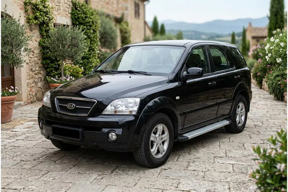 Kia Sorento I BL 2002–2009 Sānu sliekšņi Maya V2 (2 gab., alumīnijs) Image