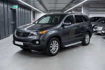 Kia Sorento II XM 2009–2014 Sānu sliekšņi Maya V2 (2 gab., alumīnijs) foto 1