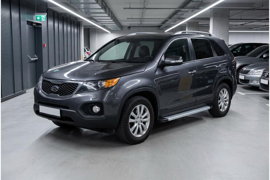 Kia Sorento II XM 2009–2014 Sānu sliekšņi Maya V2 (2 gab., alumīnijs) Image