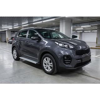Sānu sliekšņi Maya V2 (2 gab., alumīnijs) Kia Sportage 2015–2021 foto 1