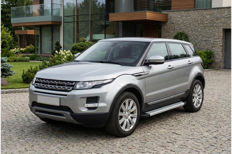 Range Rover Evoque 2012–2018 Sānu sliekšņi Maya V2 (2 gab., alumīnijs) Image