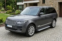 Range Rover IV L405 2013–2021 Sānu sliekšņi Maya V2 (2 gab., alumīnijs) foto 1