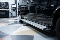 Mercedes Vito/V klase W447 2014– Sānu sliekšņi Maya V2 (2 gab., alumīnijs) foto 1