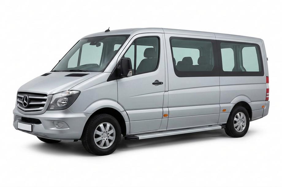 Mercedes Sprinter W906 2006–2018 Sānu sliekšņi Maya V2 (2 gab., alumīnijs) Image