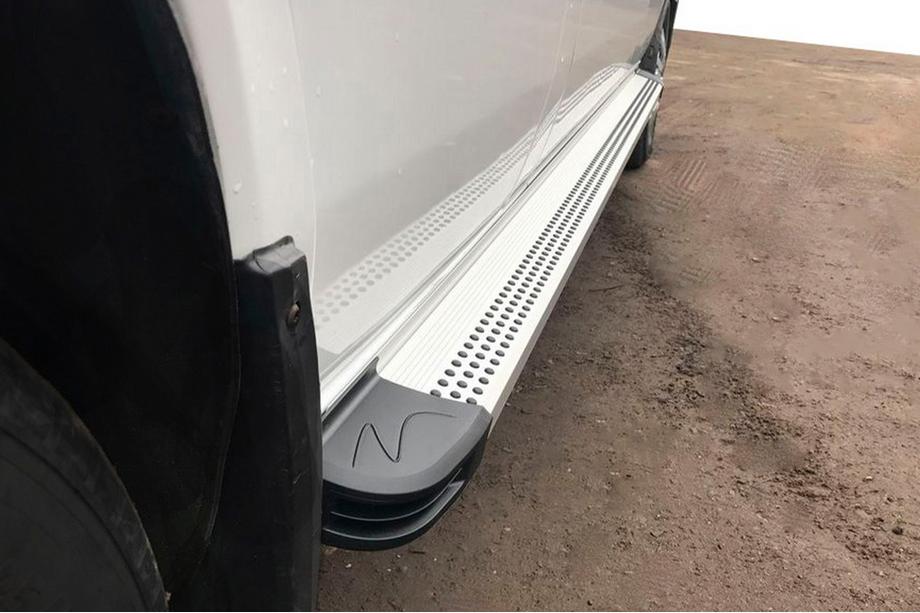 Volkswagen LT 1995–2006 Sānu sliekšņi Maya V2 (2 gab., alumīnijs) Image