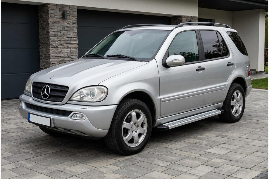 Mercedes ML W163 1997–2005 Sānu sliekšņi Maya V2 (2 gab., alumīnijs) Foto 1