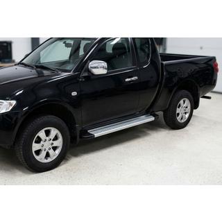 Sānu sliekšņi Maya V2 (2 gab., alumīnijs) Mitsubishi L200 2006–2015 foto 1