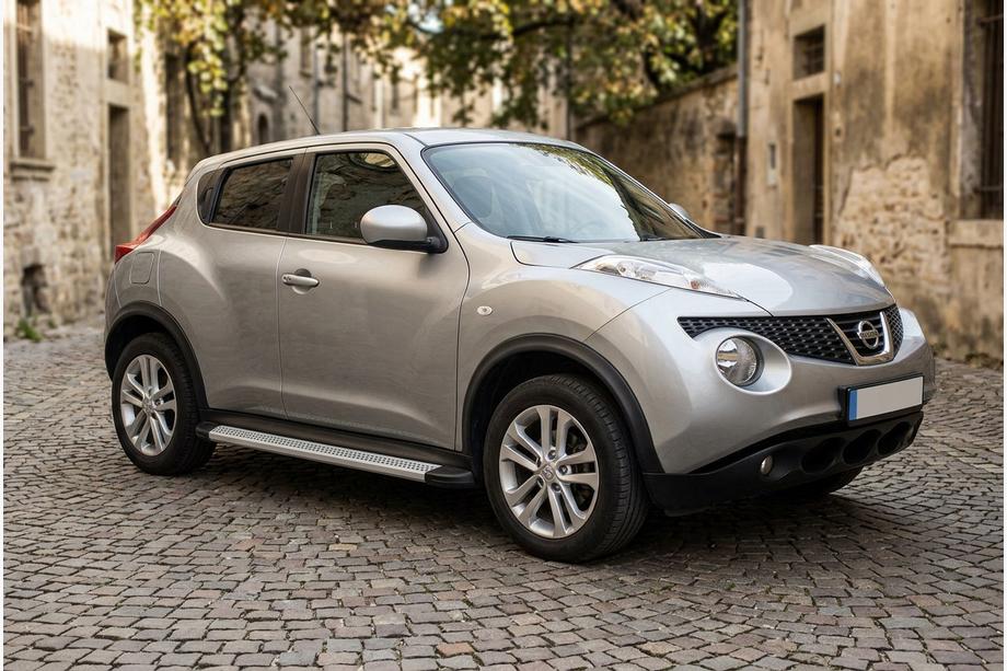 Nissan Juke 2010–2019 Sānu sliekšņi Maya V2 (2 gab., alumīnijs) Image