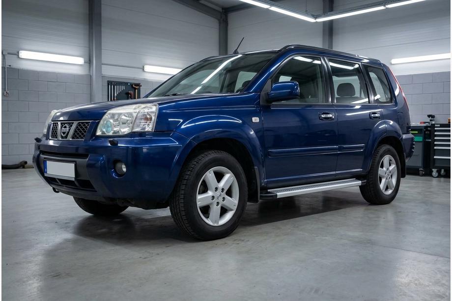 Nissan X-trail T30 2002–2007 Sānu sliekšņi Maya V2 (2 gab., alumīnijs) Image