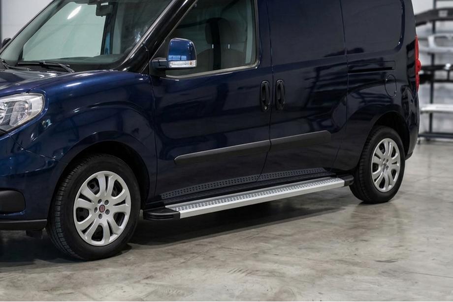 Opel Combo 2012–2018 Sānu sliekšņi Maya V2 (2 gab., alumīnijs) Image