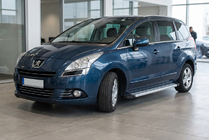 Peugeot 5008 2009–2016 Sānu sliekšņi Maya V2 (2 gab., alumīnijs) foto 1