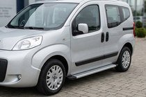 Peugeot Bipper 2008–2017 Sānu sliekšņi Maya V2 (2 gab., alumīnijs) foto 1