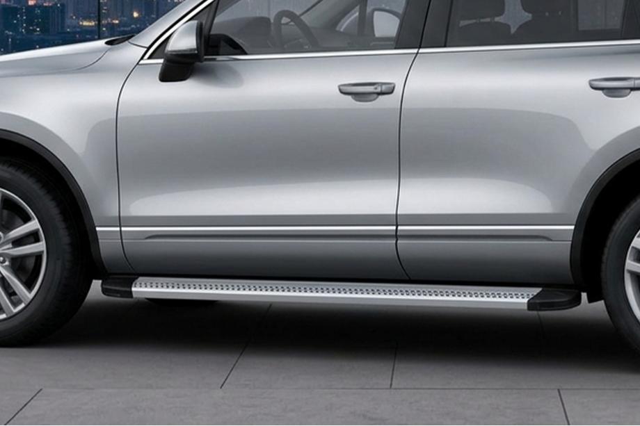 Porsche Cayenne 2003–2010 Sānu sliekšņi Maya V2 (2 gab., alumīnijs) Image
