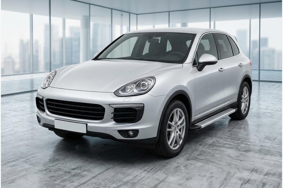 Porsche Cayenne 2010–2017 Sānu sliekšņi Maya V2 (2 gab., alumīnijs) Image