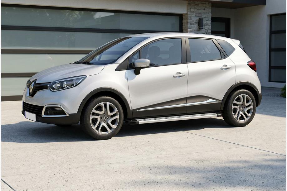Renault Captur 2013–2019 Sānu sliekšņi Maya V2 (2 gab., alumīnijs) Image