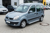 Renault Kangoo 1998–2008 Sānu sliekšņi Maya V2 (2 gab., alumīnijs) foto 1