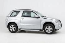 Suzuki Grand Vitara 2005–2017 Sānu sliekšņi Maya V2 (2 gab., alumīnijs) foto 1