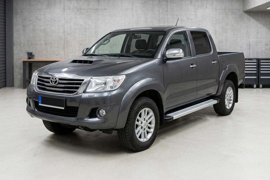 Toyota Hilux 2006–2015 Sānu sliekšņi Maya V2 (2 gab., alumīnijs) Image