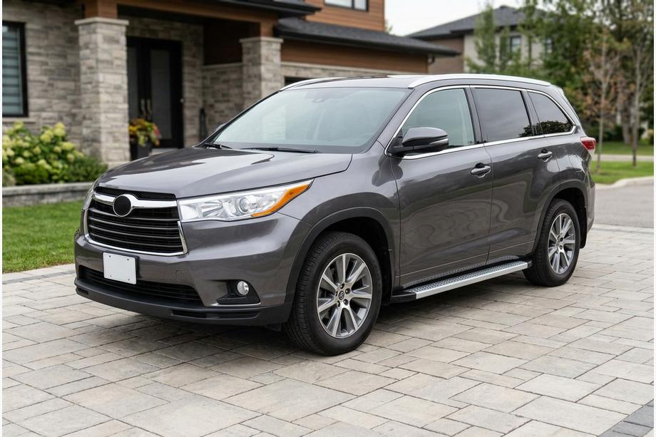 Toyota Highlander 2013–2019 Sānu sliekšņi Maya V2 (2 gab., alumīnijs) Image