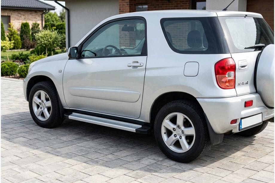 Toyota Rav 4 2001–2005 Sānu sliekšņi Maya V2 (2 gab., alumīnijs) Image