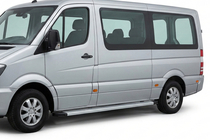 Volkswagen Crafter 2006–2016 Sānu sliekšņi Maya V2 (2 gab., alumīnijs) foto 1