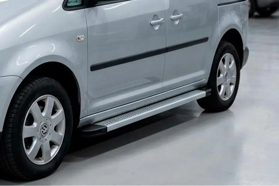 Volkswagen Caddy 2010–2015 Sānu sliekšņi Maya V2 (2 gab., alumīnijs) Image