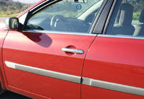 Renault Megane II 2004–2009 Durvju rokturu uzlikas (4 gab., nerūsējošais tērauds) foto 4