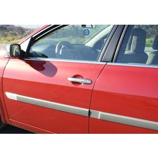 Durvju rokturu uzlikas (4 gab., nerūsējošais tērauds) Renault Megane II 2004–2009 foto 4