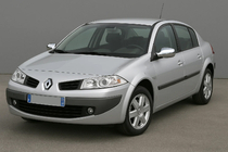 Renault Megane II 2004–2009 Spoguļu hroma uzlikas (2 gab., plastmasa) foto 2